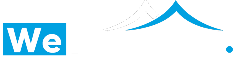 We Marquee Logo white